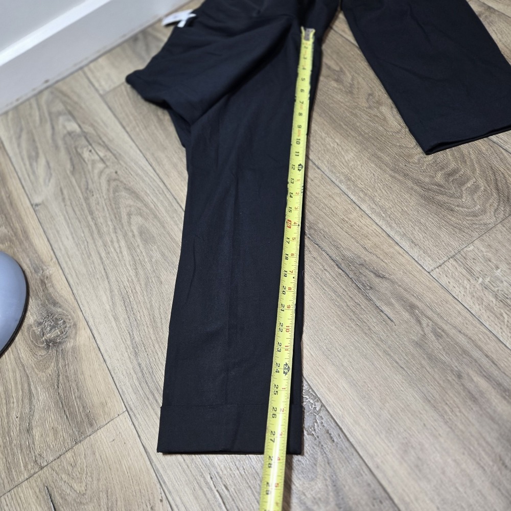 J. Jill Premium Bi-Stretch Pants Women Size 10 Black Pull On Cotton Blend - Picture 6 of 11